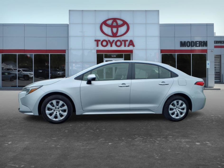 Used 2024 Classic Silver Metallic Toyota Hybrid LE image 2