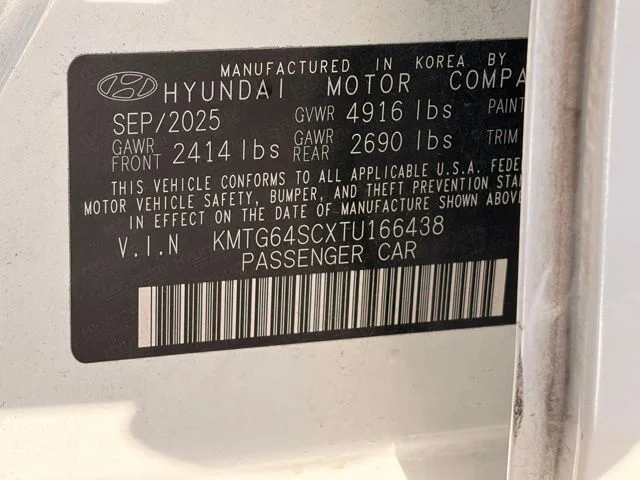 Certified Used 2026 White Genesis 2.5T image 12