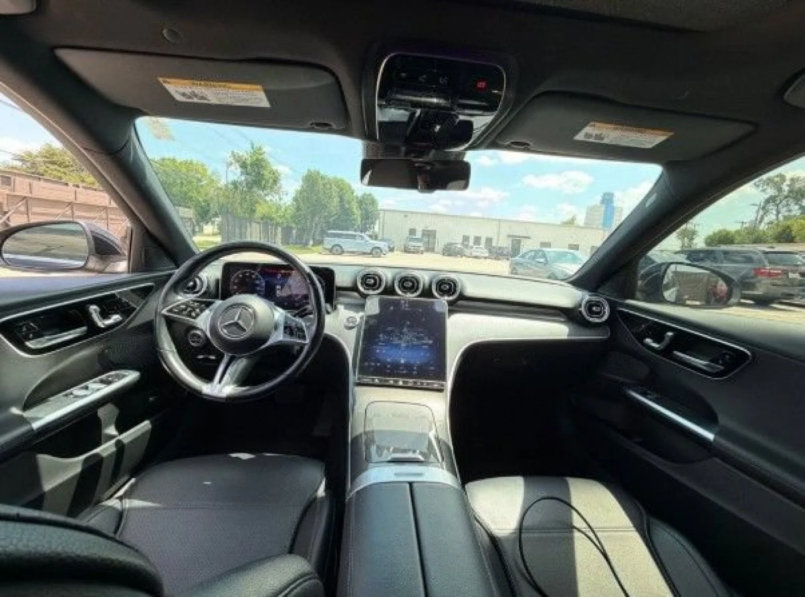 Used 2022 Obsidian Black Metallic Mercedes-Benz C 300 image 11
