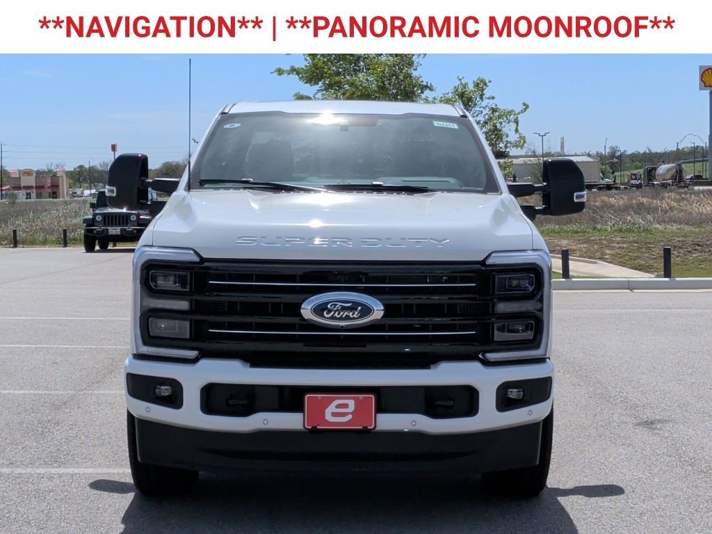 New 2026 Star White Metallic Tri-Coat Ford F-250® Platinum® image 2