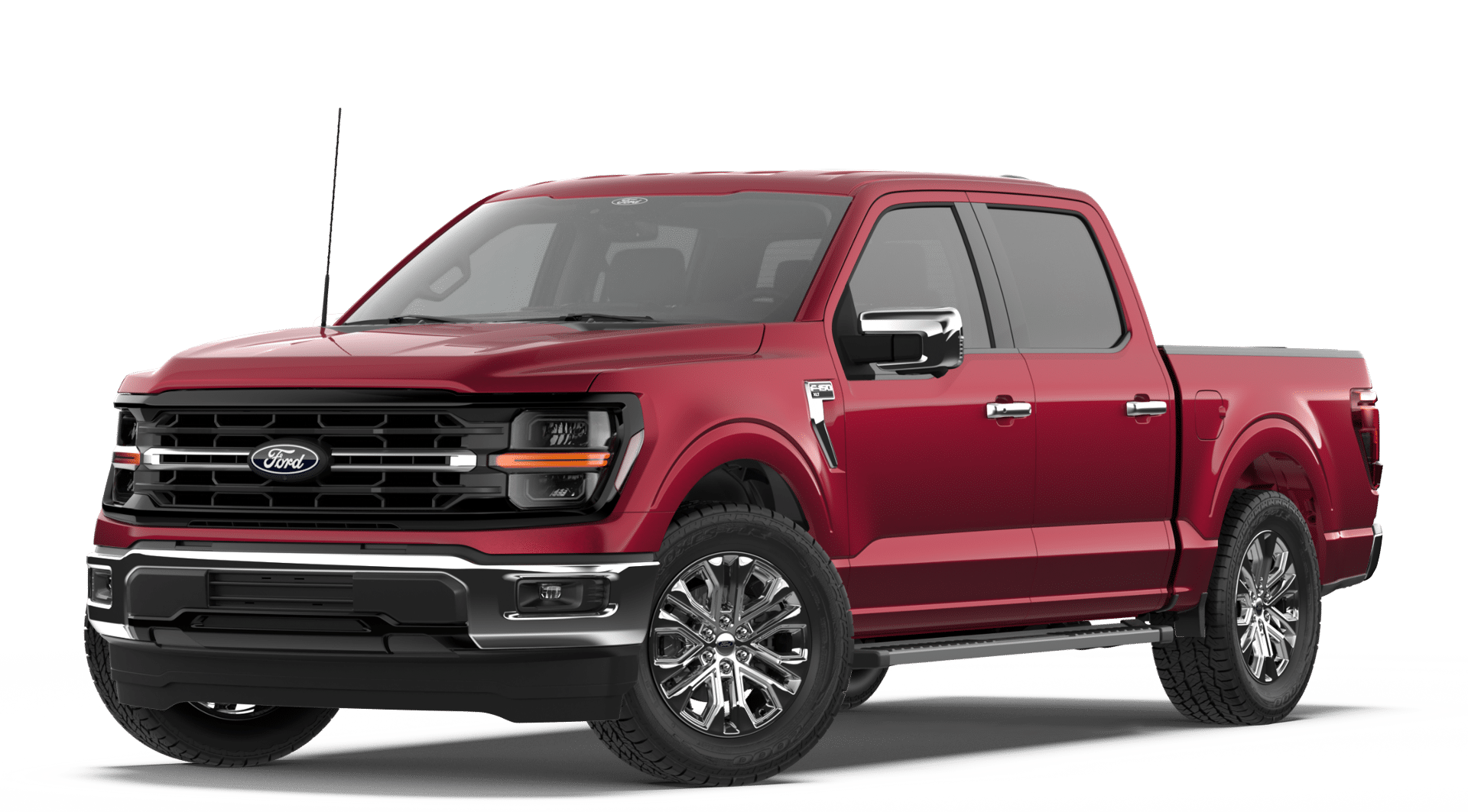 New 2026 Ruby Red Metallic Tinted Clearcoat Ford XLT image 1