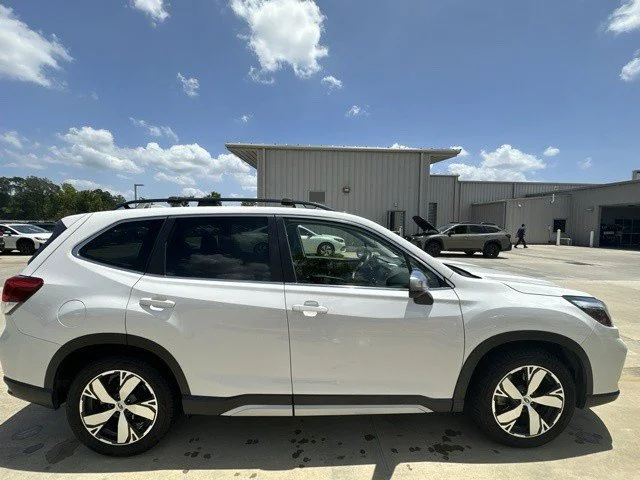 Used 2021 White Subaru Touring image 2