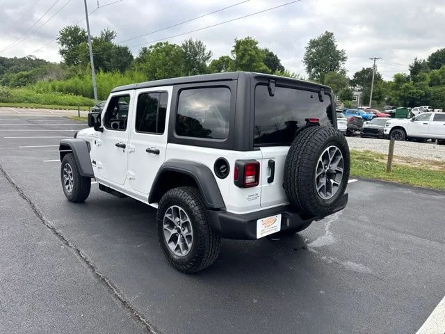 New 2026 Bright White Clear-Coat Exterior Paint Jeep Sport S image 5