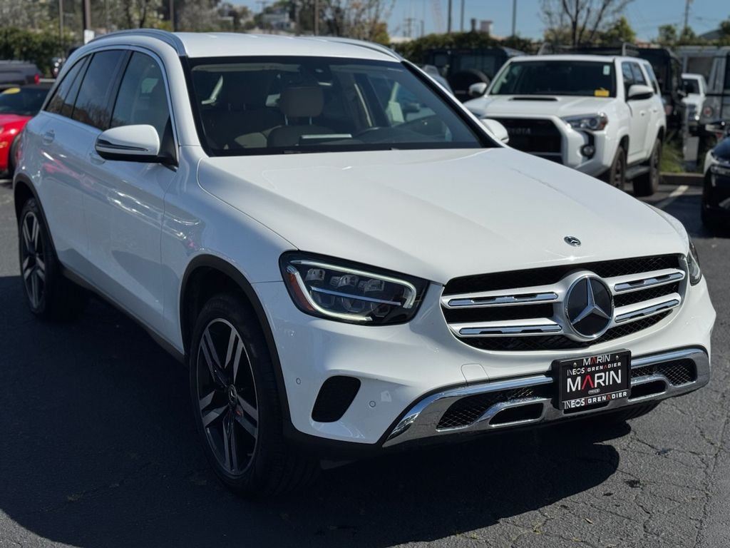Used 2021 Polar White Mercedes-Benz GLC 300 image 4