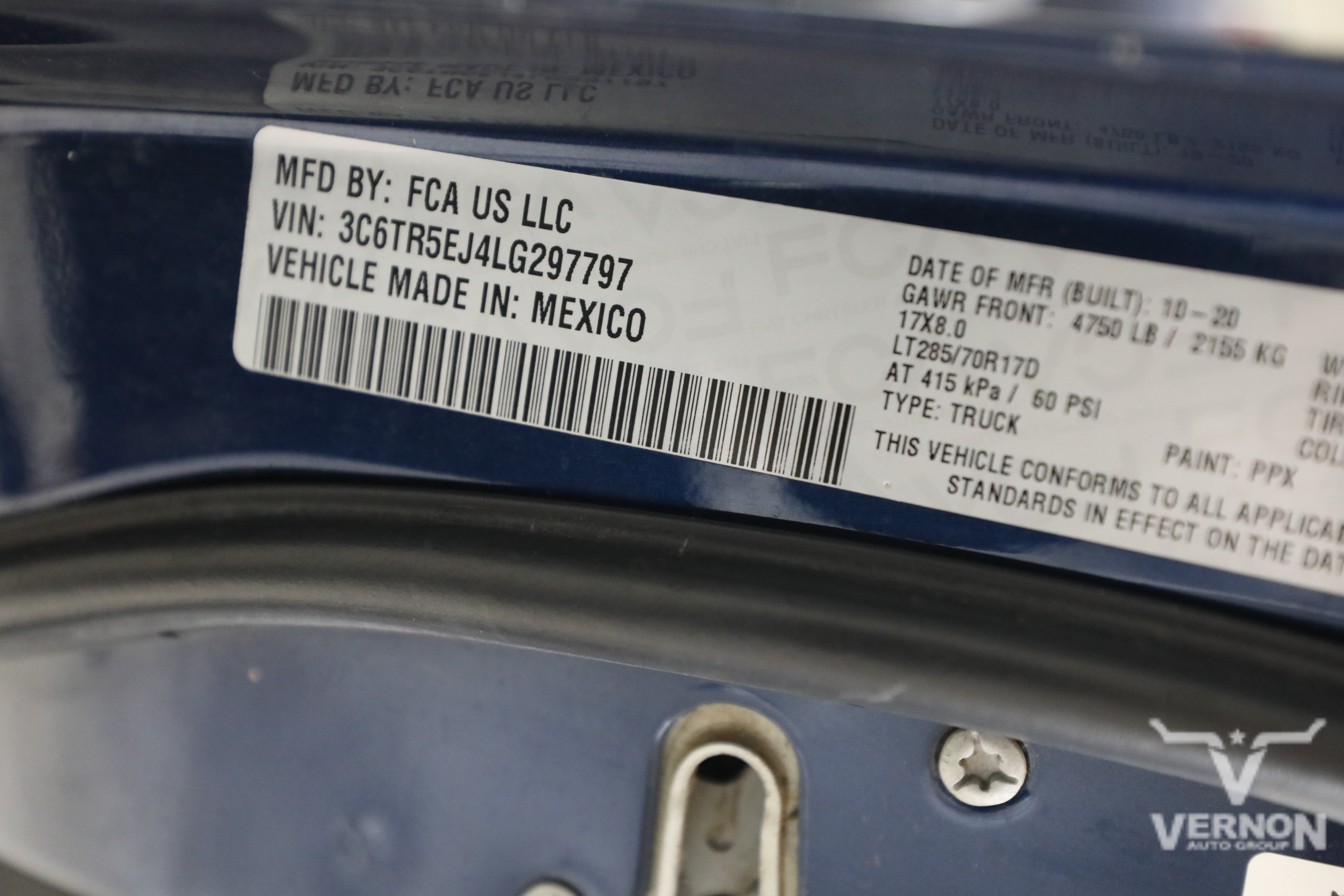 Used 2020 Patriot Blue Pearlcoat Ram Y image 15