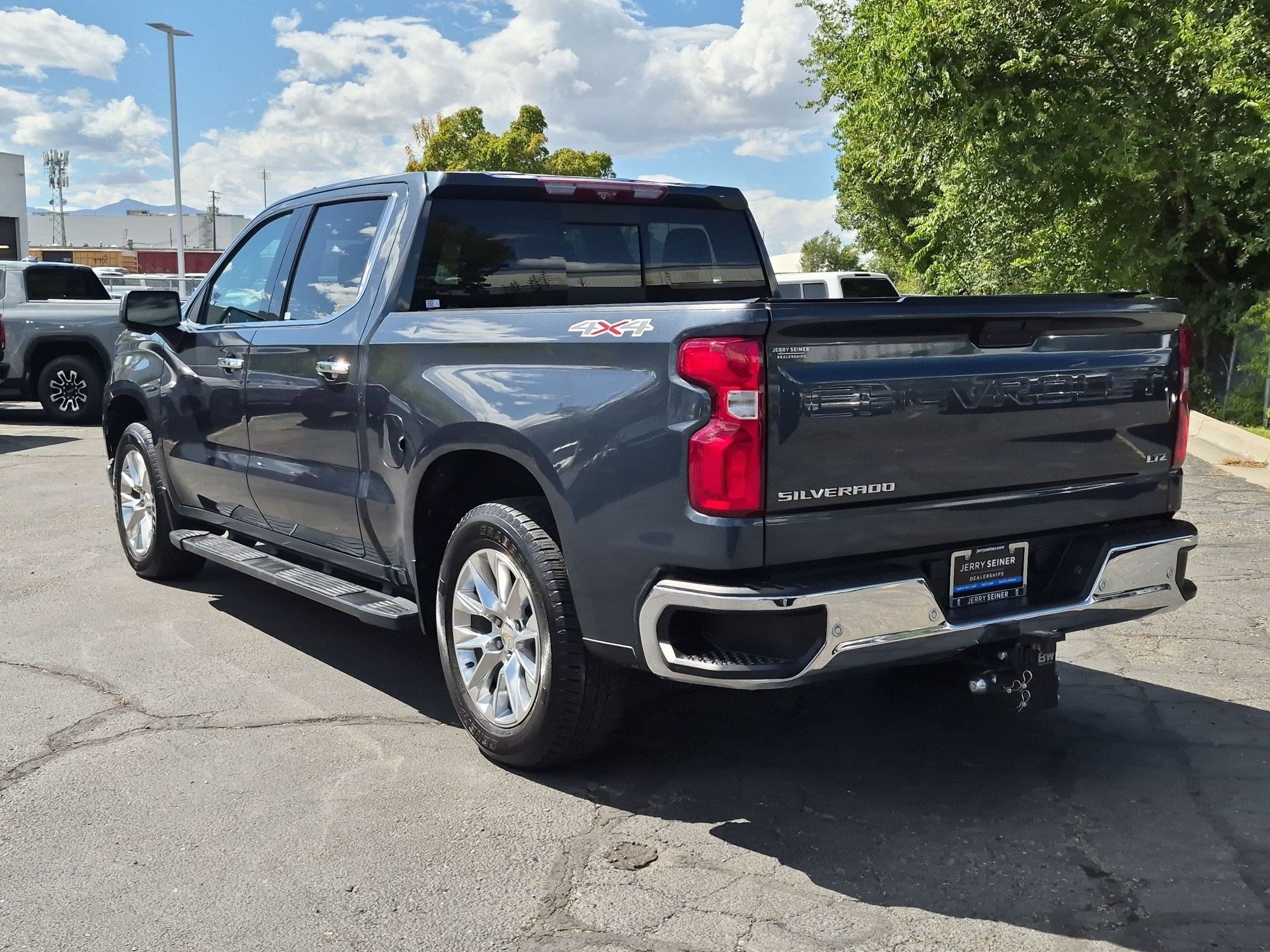 Used 2021 SHADOW GRAY METALLIC Chevrolet LTZ image 3