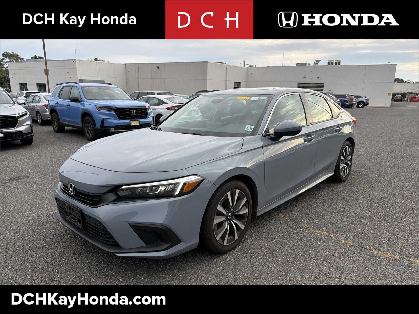Used 2024 Sonic Gray Pearl Honda EX image 1