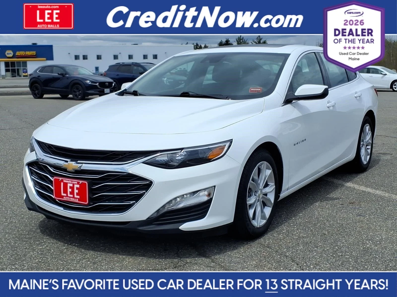 Used 2024 Summit White Chevrolet LT image 1