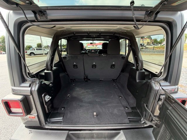 Certified Used 2020 Granite Crystal Clearcoat Metallic Jeep Unlimited Sport S image 24
