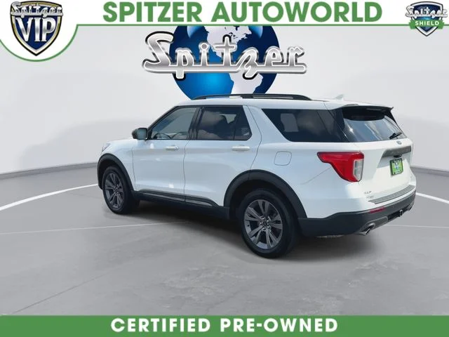 Certified Used 2023 White Metallic Ford XLT image 7