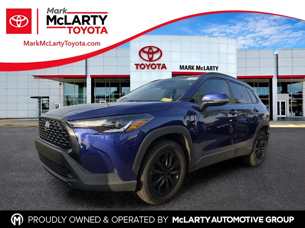 Used 2022 Blue Toyota LE image 1