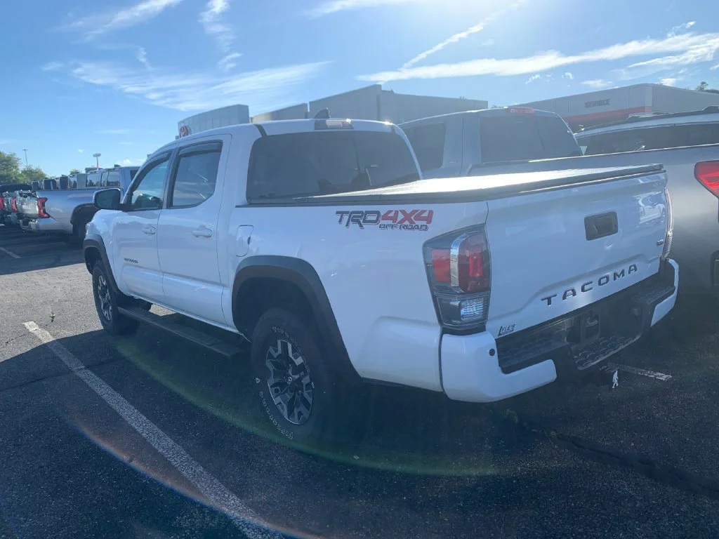 Used 2021 White Toyota TRD Off-Road image 4