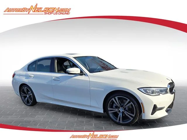 Used 2021 White BMW 330i xDrive image 1