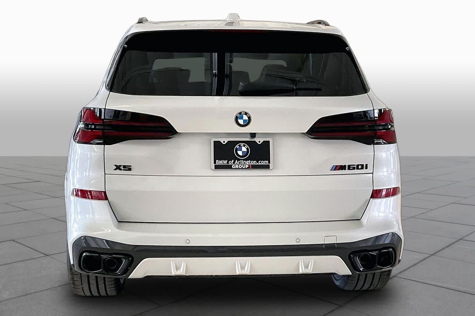 New 2026 Mineral White Metallic BMW M60i image 4