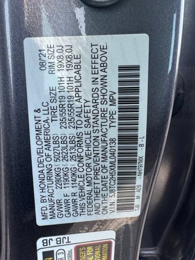 Used 2021 Modern Steel Metallic Acura w/Technology Package image 18