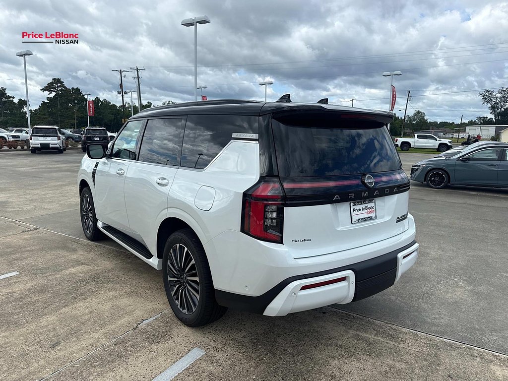 New 2026 Everest White TriCoat / Super Black Two-tone Nissan Platinum Reserve image 5