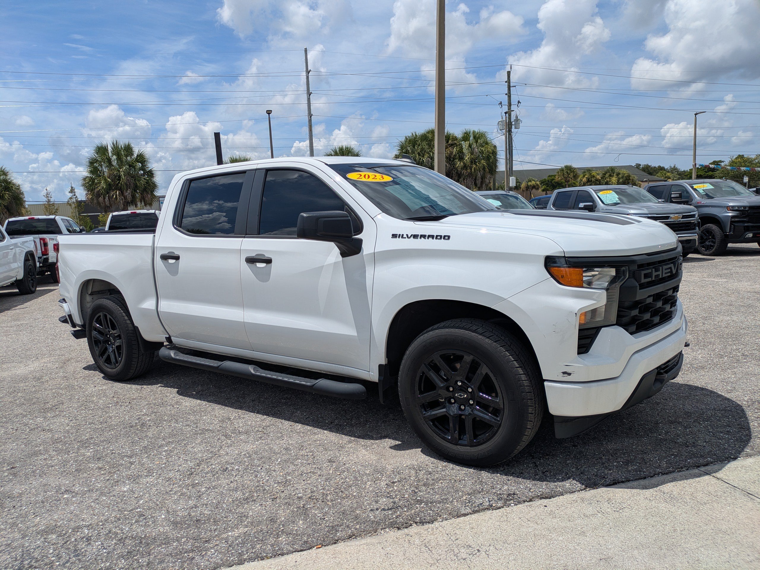 Used 2023 Summit White Chevrolet Custom image 2