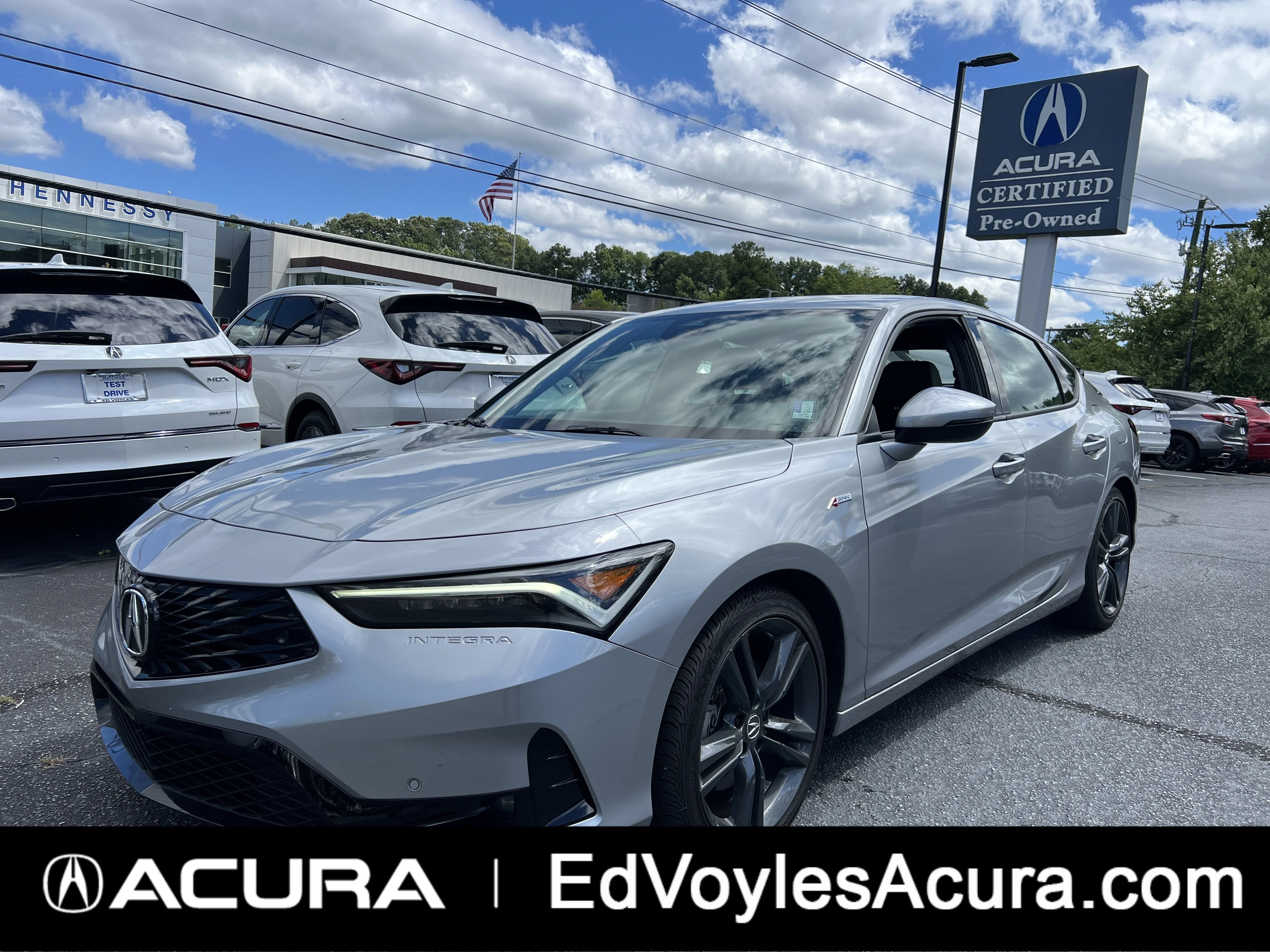 Certified Used 2024 Lunar Silver Metallic Acura w/A-Spec Technology Package image 1