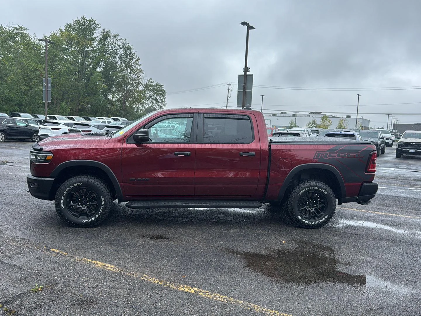 Used 2025 Delmonico Red Pearlcoat Ram Rebel image 6