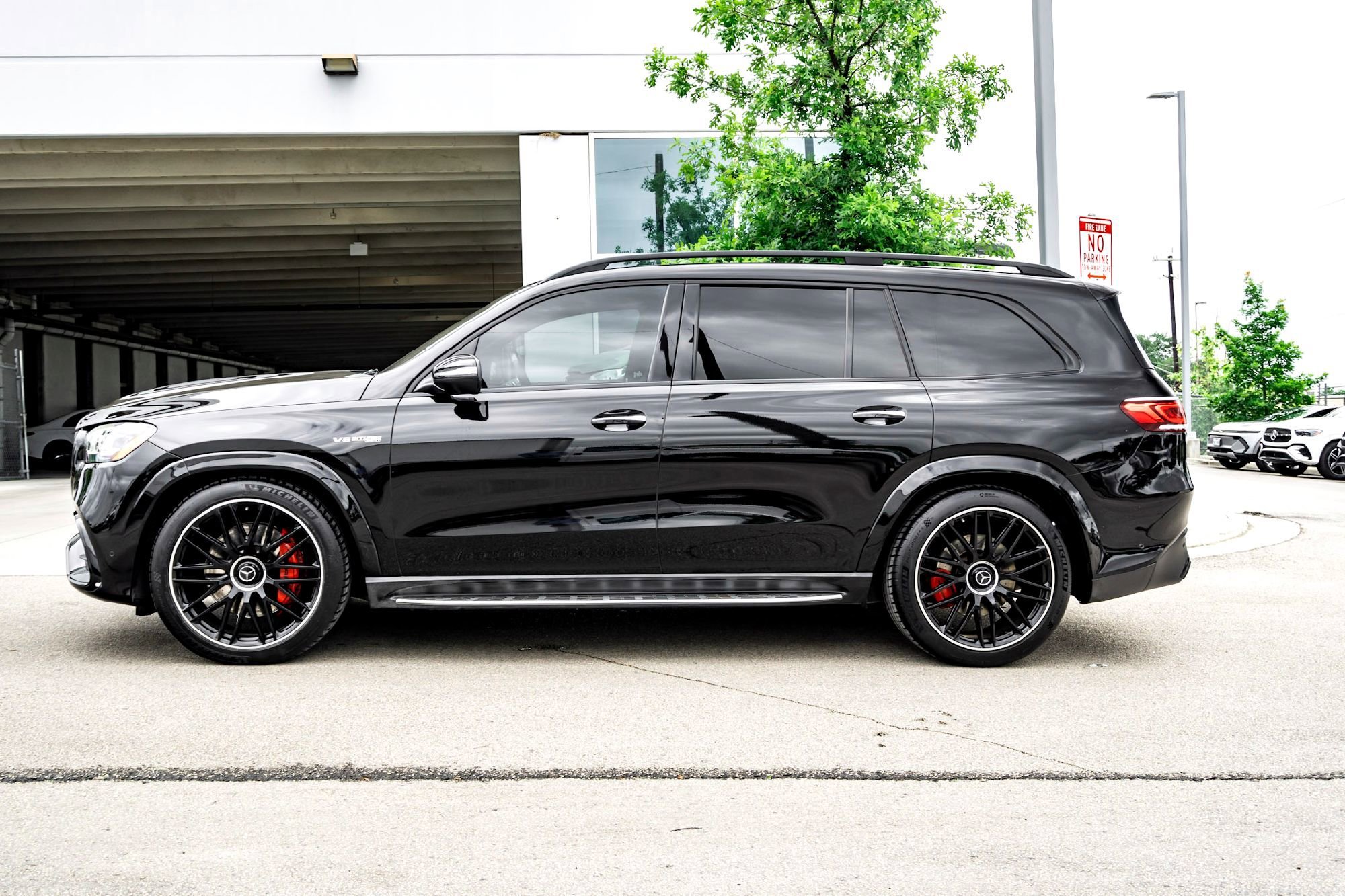 Certified Used 2021 Black Mercedes-Benz AMG® GLS 63 image 8