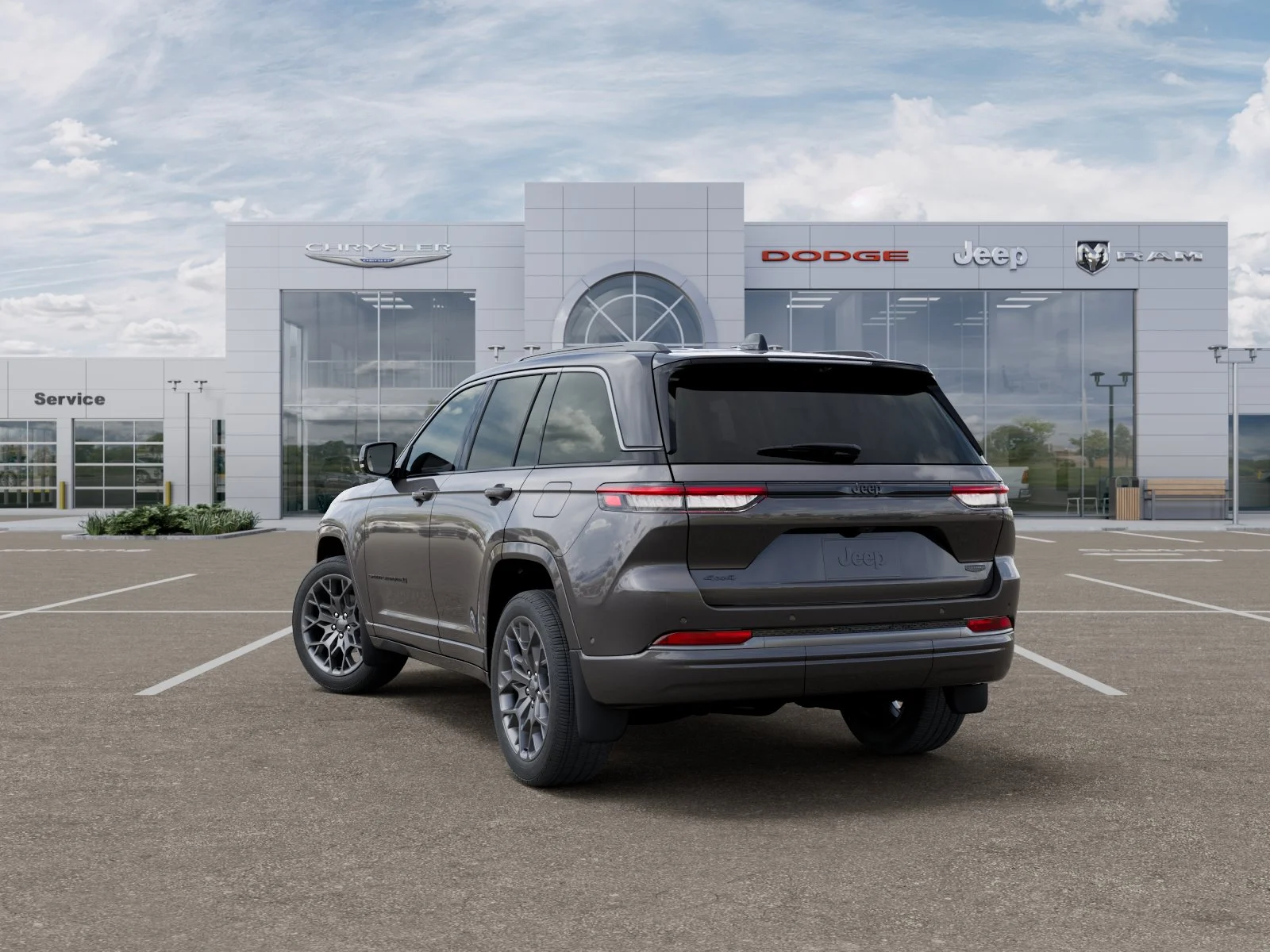 New 2026 Baltic Gray Metallic Clear-Coat Exterior Paint Jeep Summit image 31