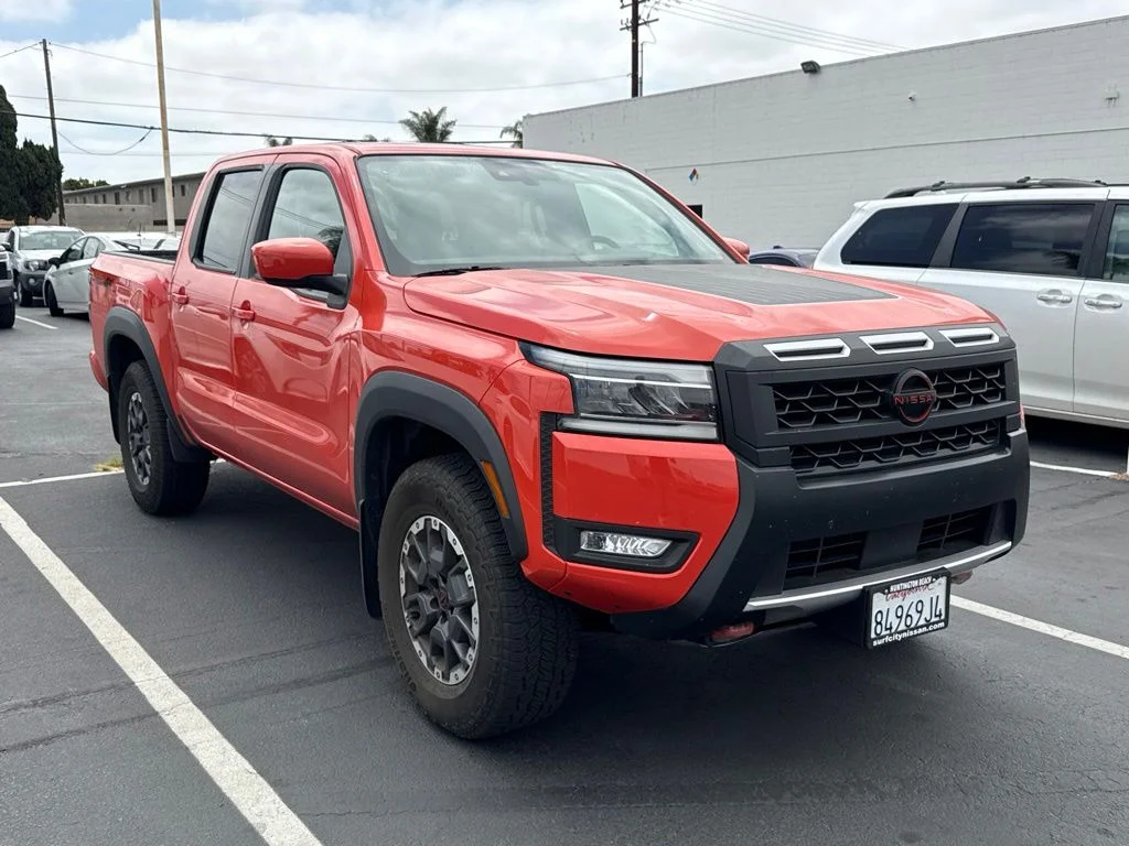 Used 2025 Orange Nissan PRO-4X image 2