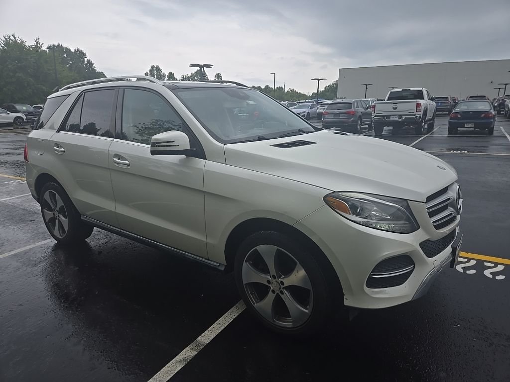 Used 2016 designo Diamond White Metallic Mercedes-Benz GLE 350 image 3
