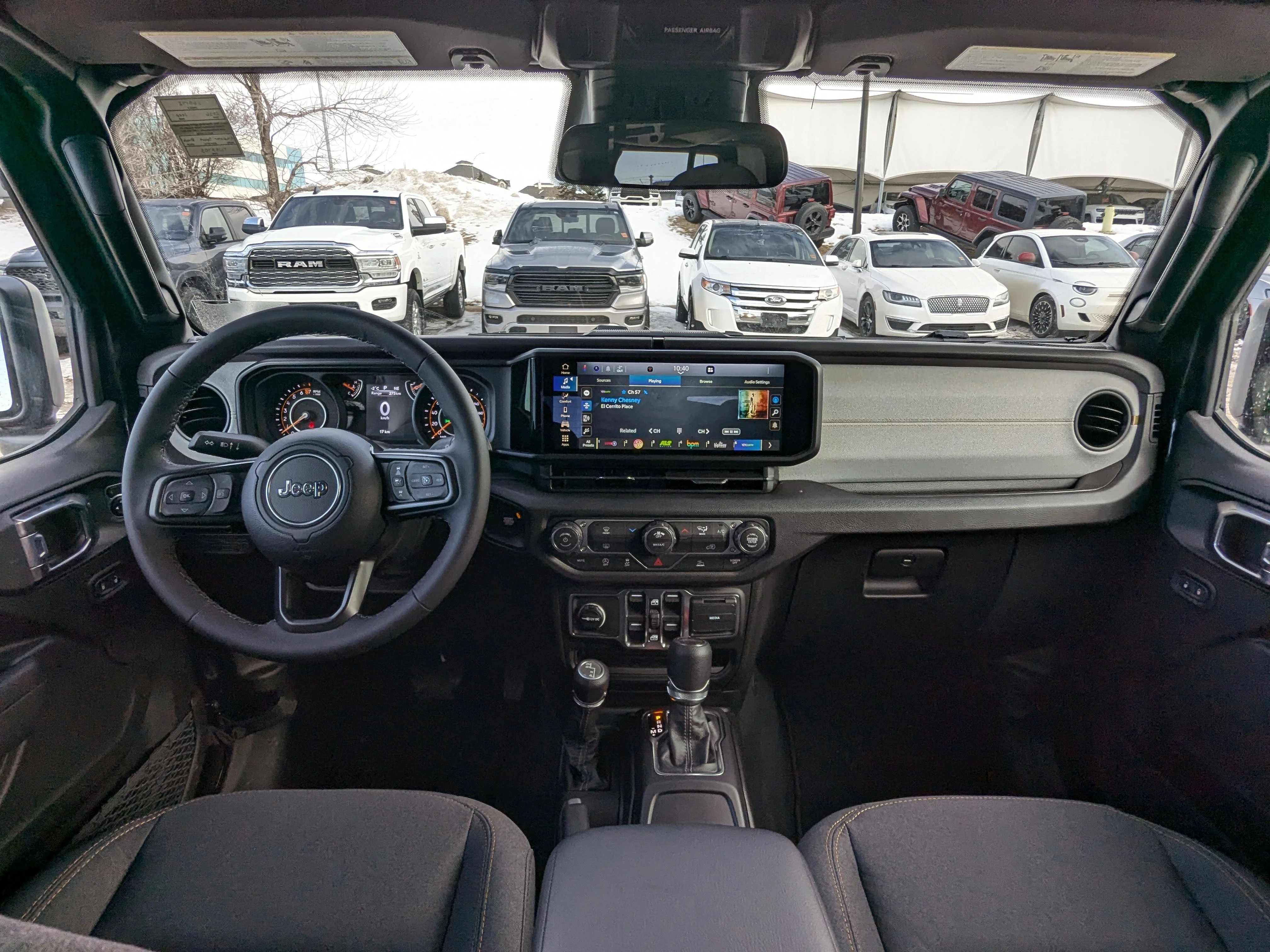 New 2026 Black Jeep Sport S - 12.3 Display - Freedom 3 piece HT - Shift on the Fly 4x4 & Tons More! image 23