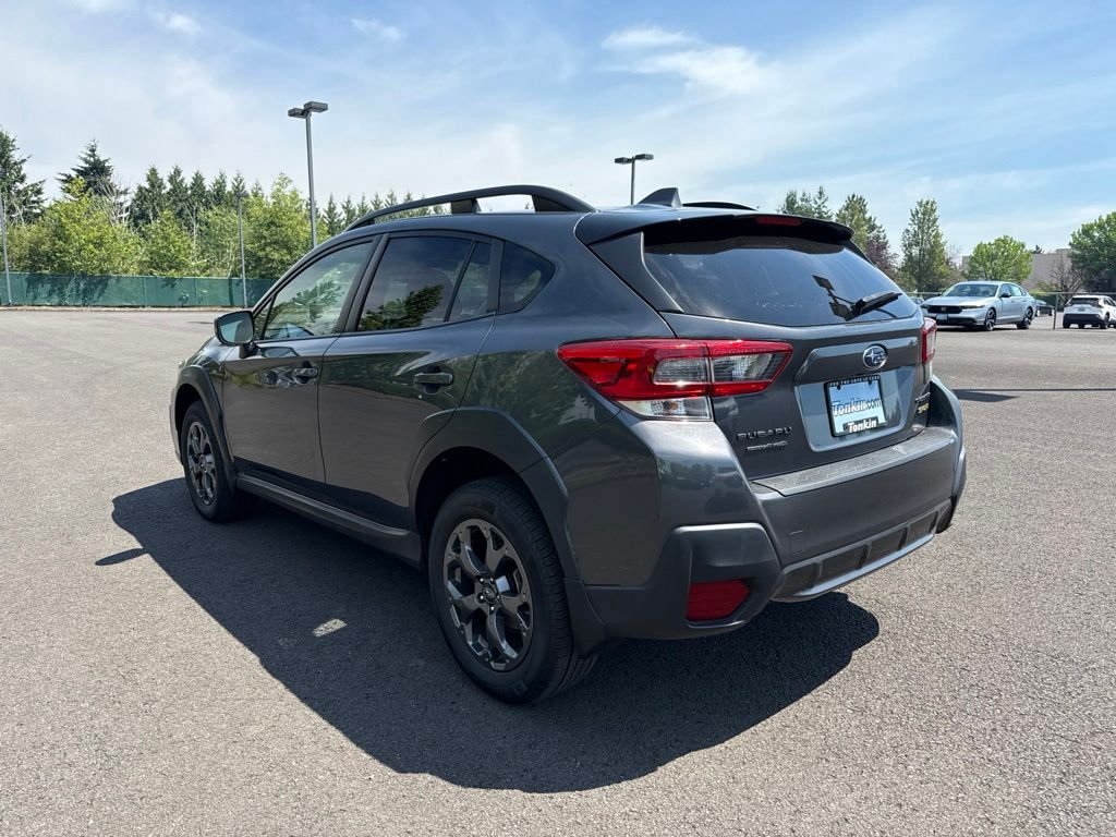 Used 2022 Magnetite Gray Metallic Subaru Sport image 5