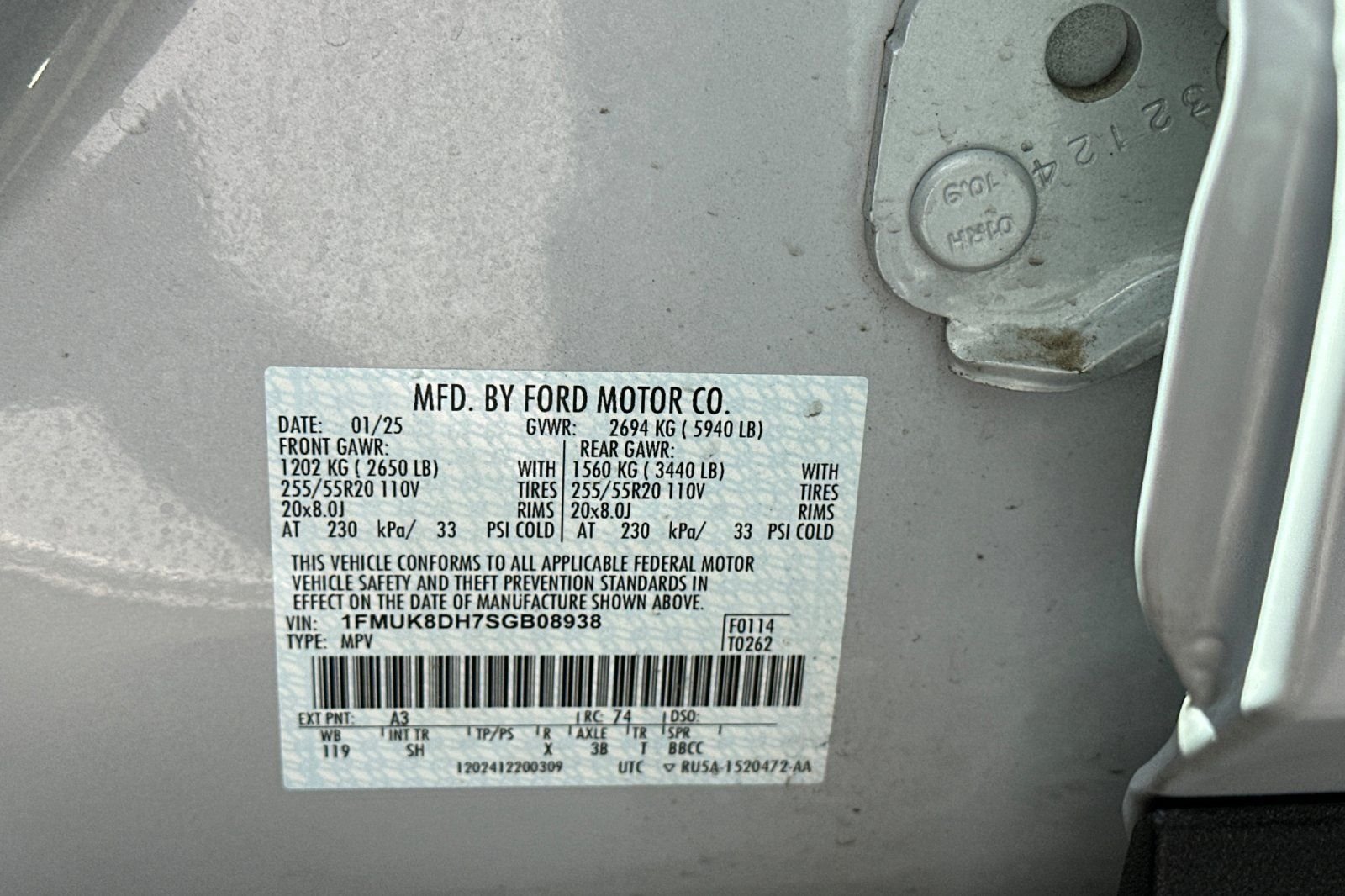 Used 2025 White Ford Active image 33