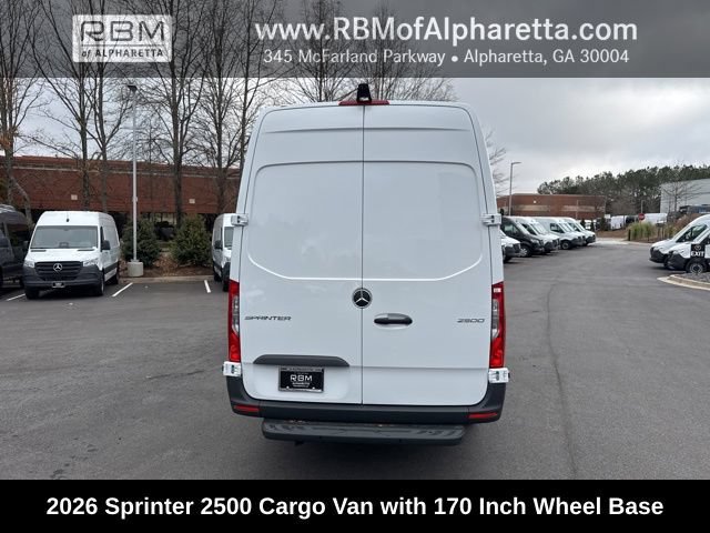 New 2026 Arctic White Mercedes-Benz 2500 with 170 Inch Wheel Base image 7