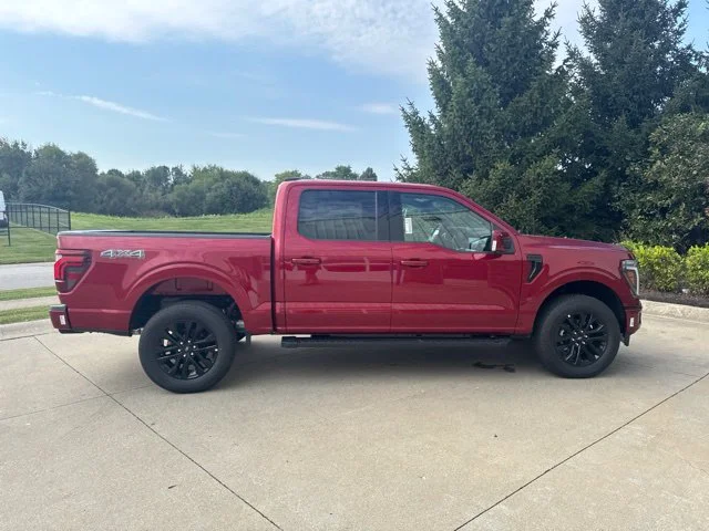 New 2026 Ruby Red Metallic Tinted Clearcoat Ford Lariat image 3