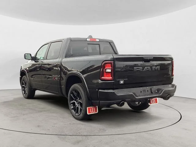 New 2026 Diamond Black Crystal Pearlcoat Ram LARAMIE CREW CAB 4X4 5