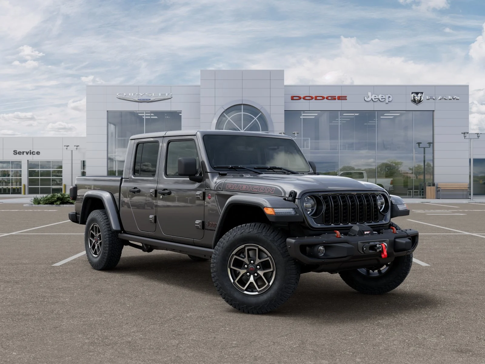 New 2026 Granite Crystal Metallic Clear-Coat Exterior Paint Jeep Shadow Ops image 33