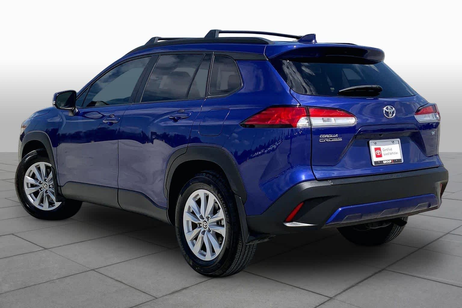 Certified Used 2024 Blue Crush Metallic Toyota LE image 12