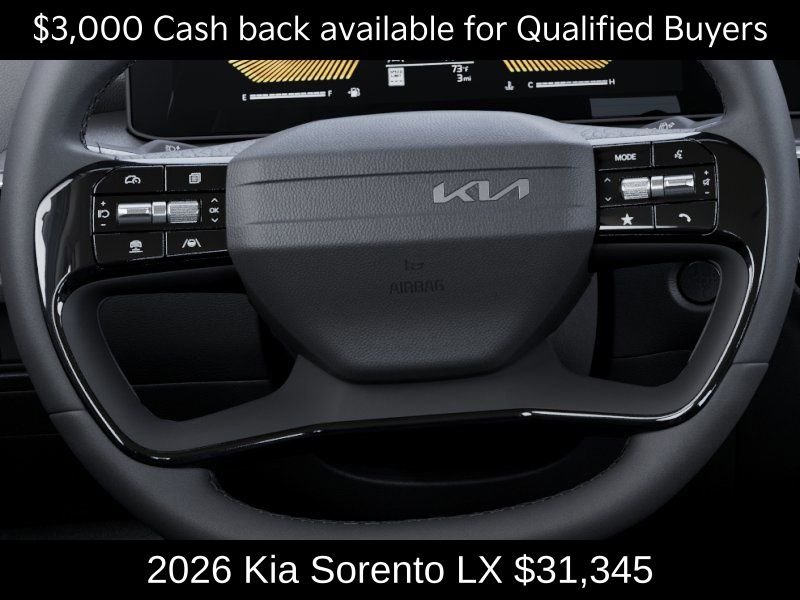 New 2026 Ebony Black Kia LX image 22