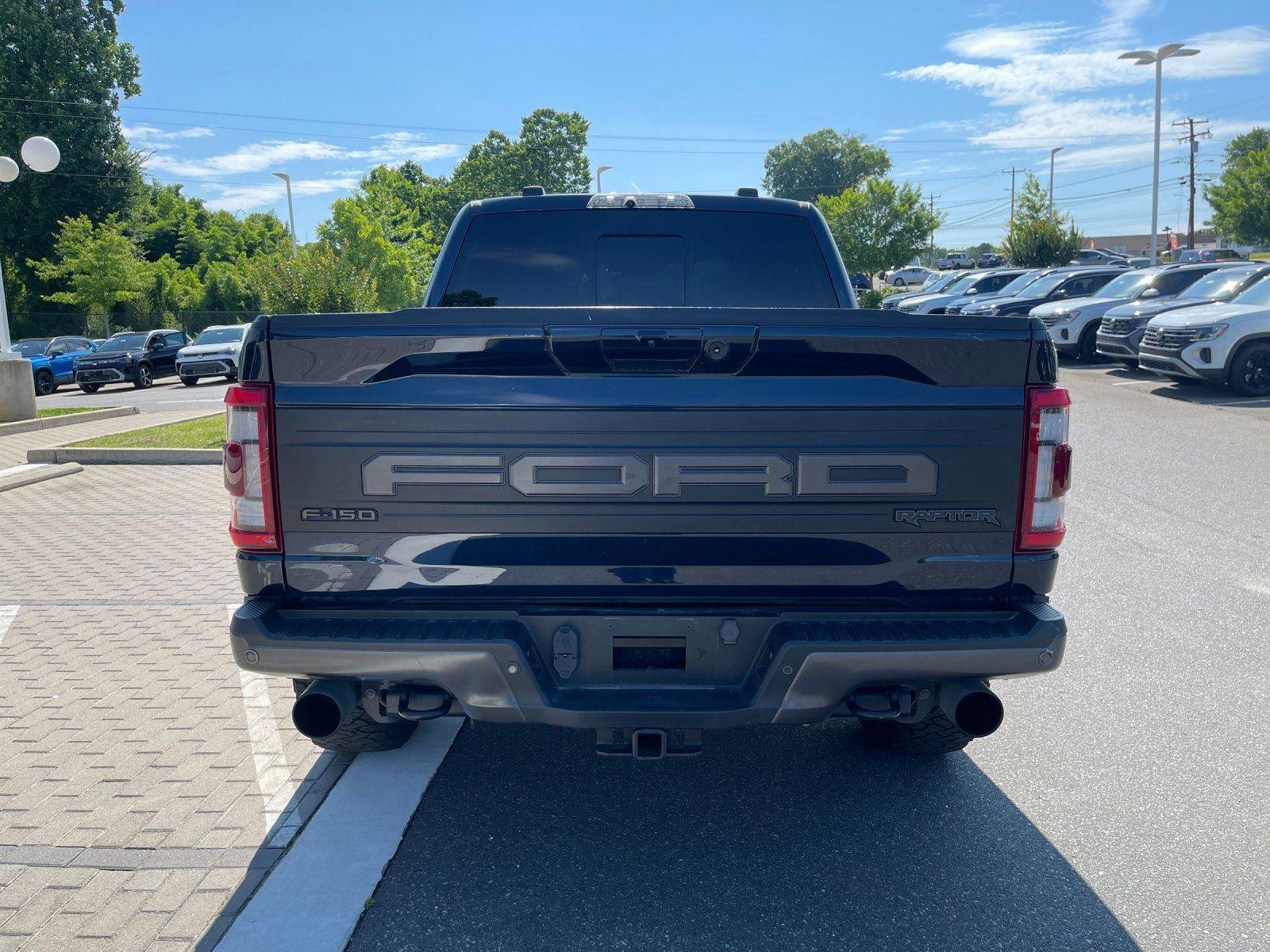 Used 2022 Antimatter Blue Ford Raptor image 4
