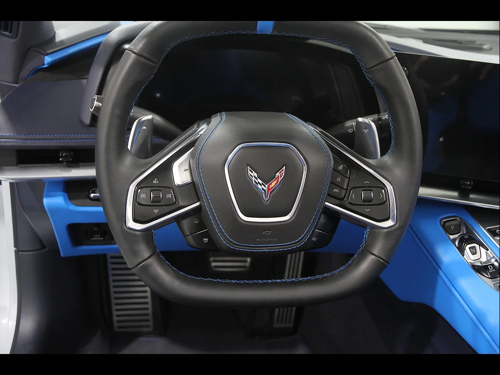 Used 2023 Ceramic Matrix Gray Metallic Chevrolet Stingray image 9