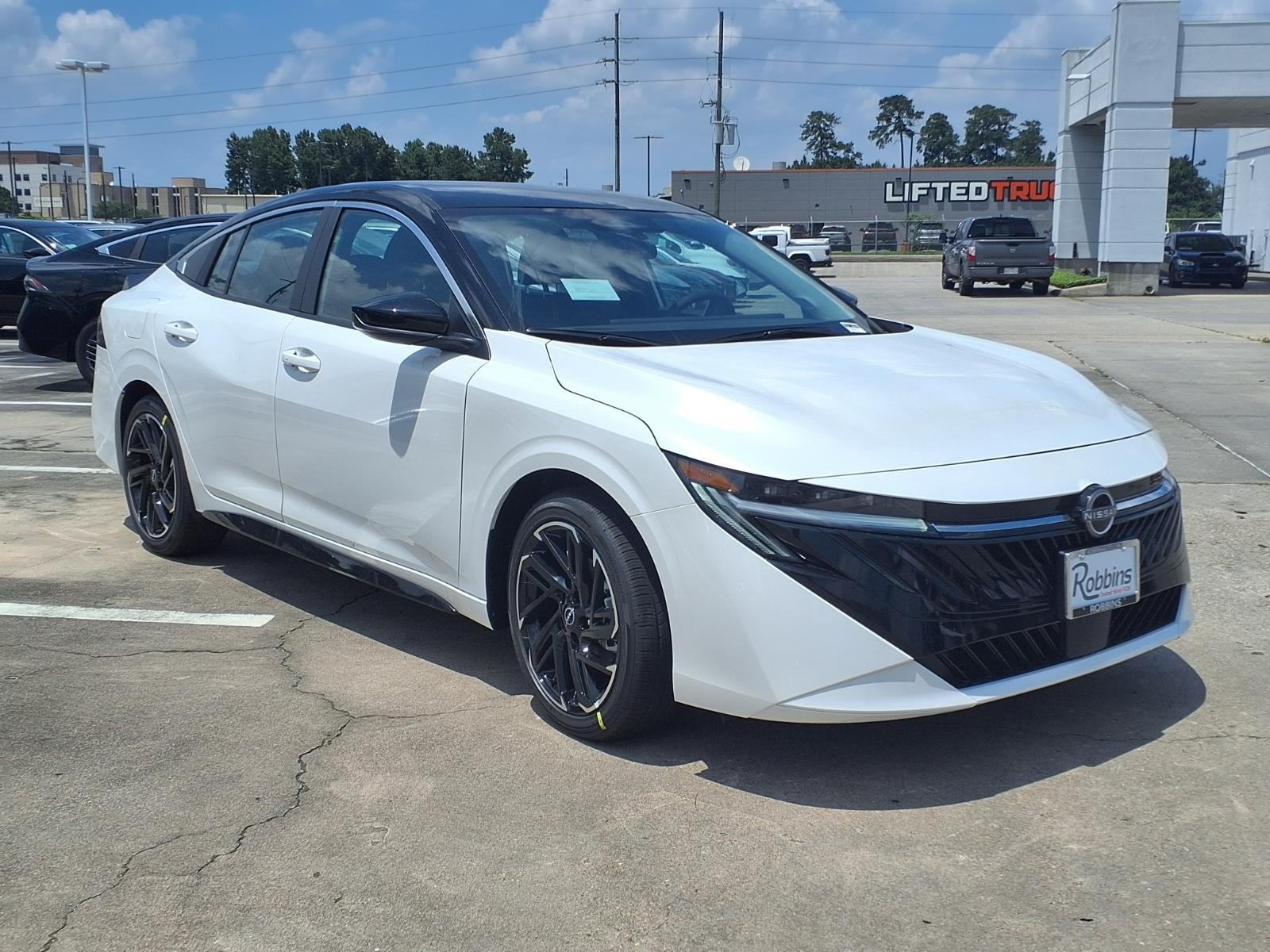 2026 Nissan Sentra SR White at Robbins Nissan