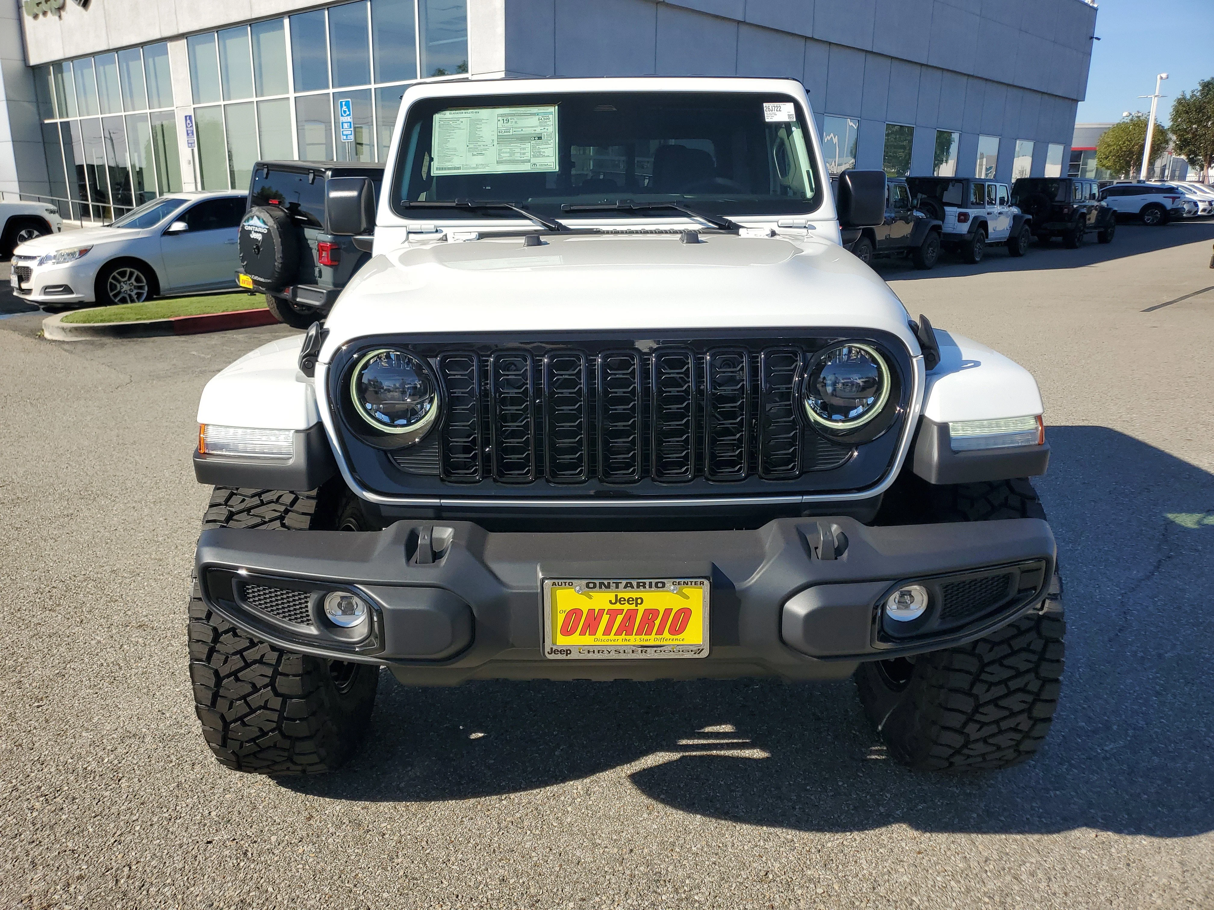 New 2026 Bright White Clear-Coat Exterior Paint Jeep Willys image 9