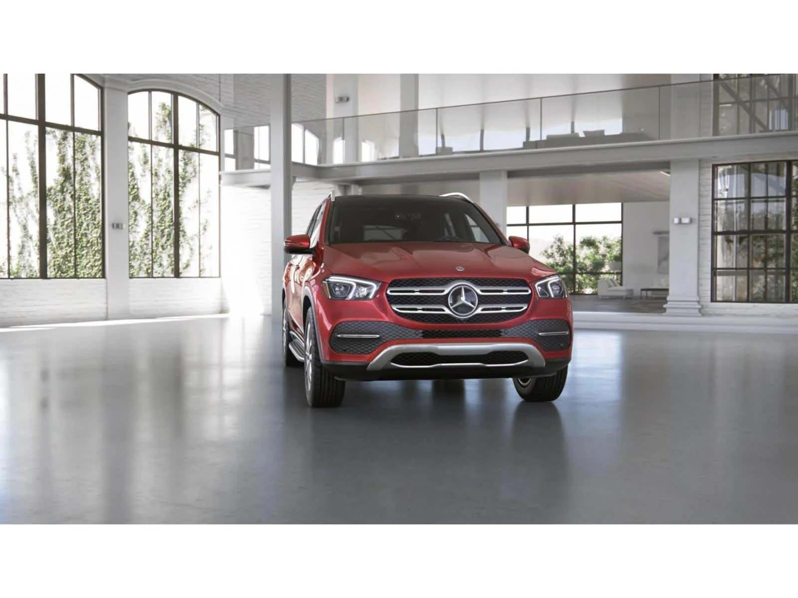Used 2022 MANUFAKTUR Cardinal Red Metallic Mercedes-Benz GLE 350 image 9