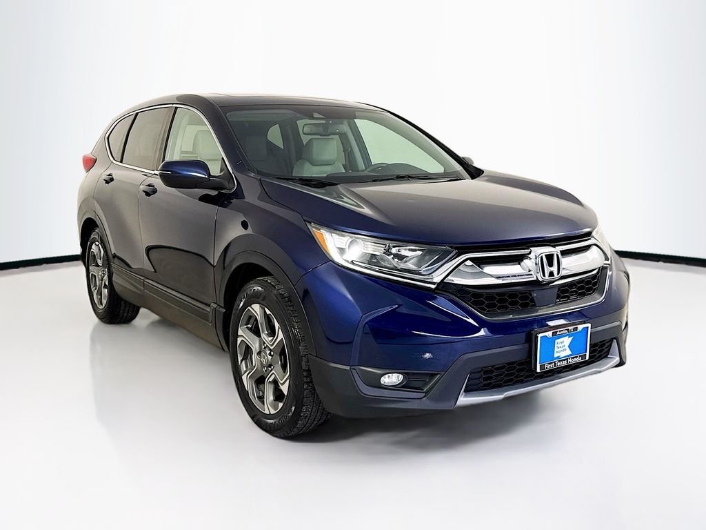 Certified Used 2019 Blue Honda EX-L image 1
