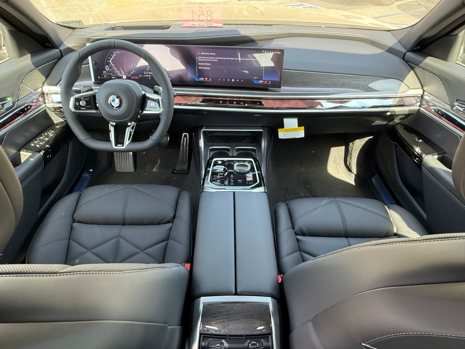 New 2026 Black Sapphire Metallic BMW 740i image 28
