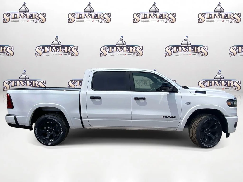New 2026 Bright White Clear-Coat Exterior Paint RAM Big Horn/Lone Star image 6