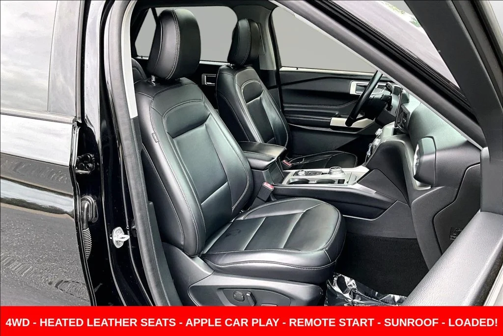 Used 2021 Black Ford XLT image 36