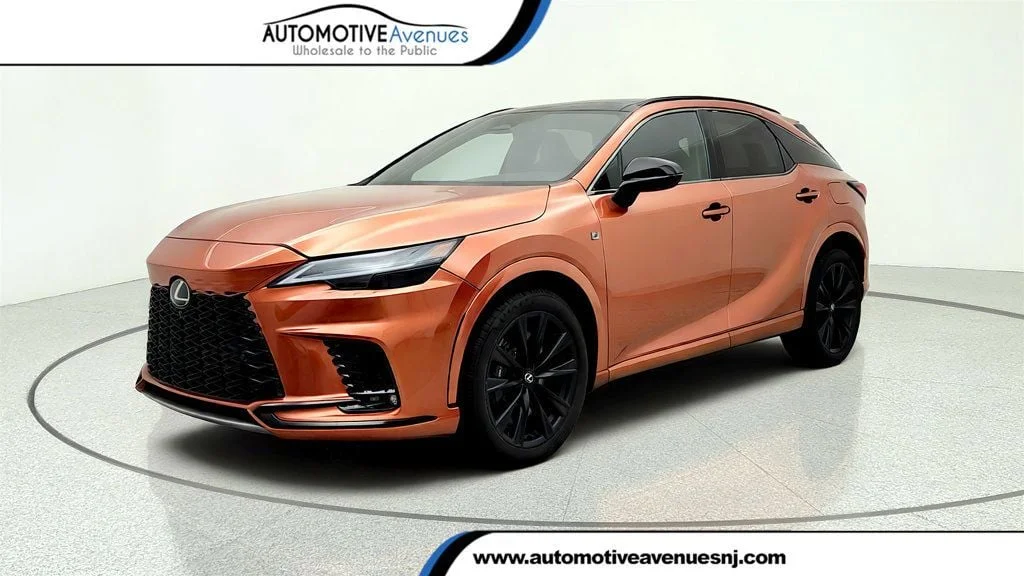 Used 2025 Copper Crest Lexus RX 500h F SPORT Performance AWD w/ Convenience Pkg image 1