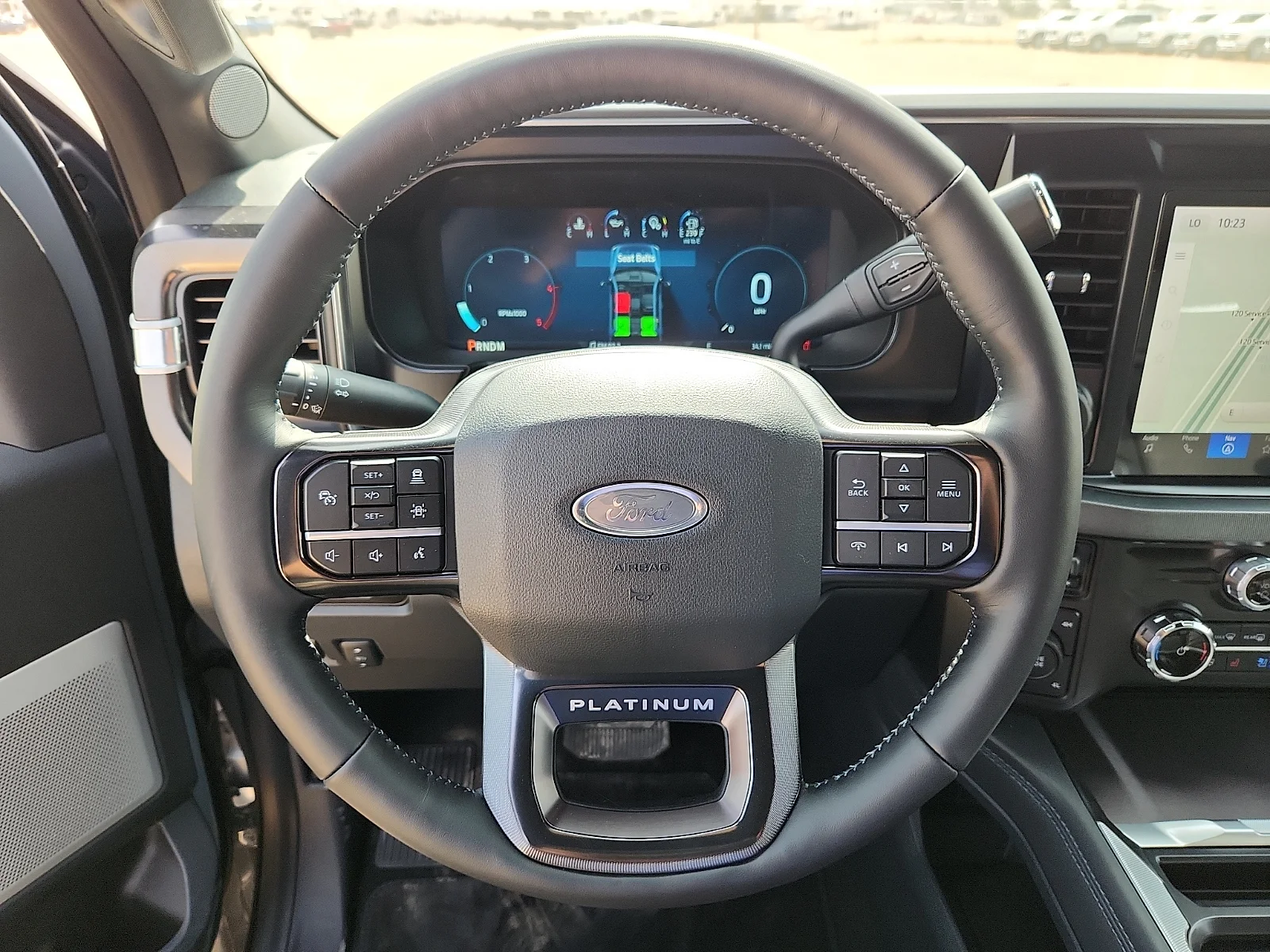 New 2026 Glacier Gray Metallic Tri-Coat Ford F-250® Platinum® image 21