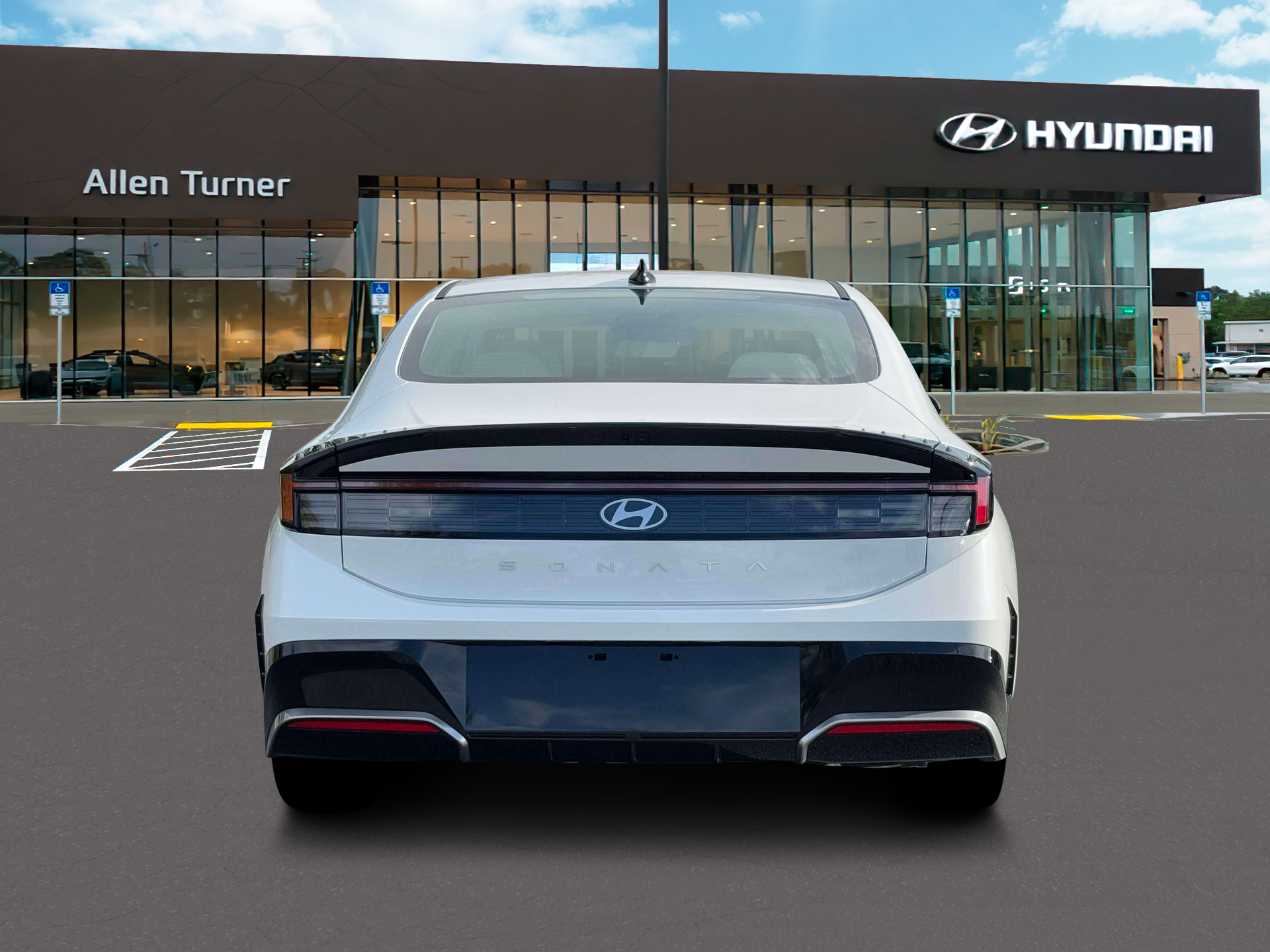 New 2026 Serenity White Hyundai SEL Sport image 6
