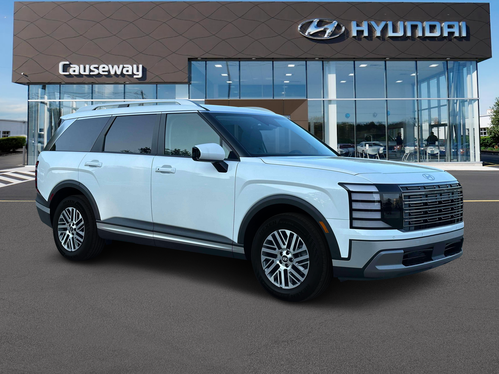 New 2027 White Hyundai SEL AWD image 10