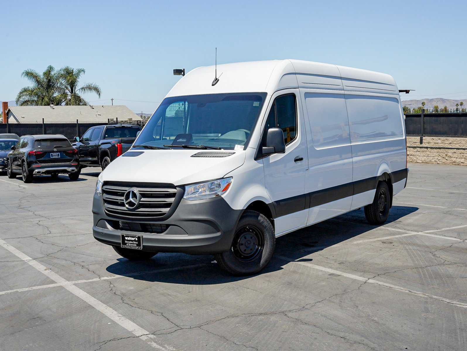 New 2026 Arctic White Mercedes-Benz 2500 High Roof I4 Diesel HO 170 RWD image 1